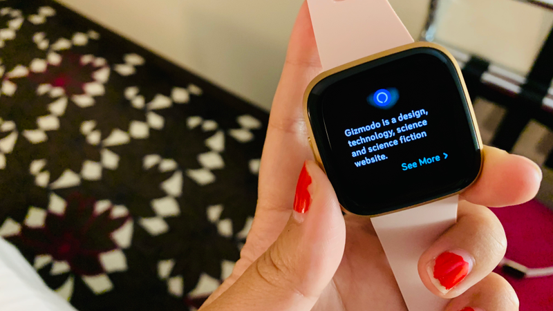 Alexa works well, if your phone is nearby. That said, talking into your wrist is still incredibly dorky.